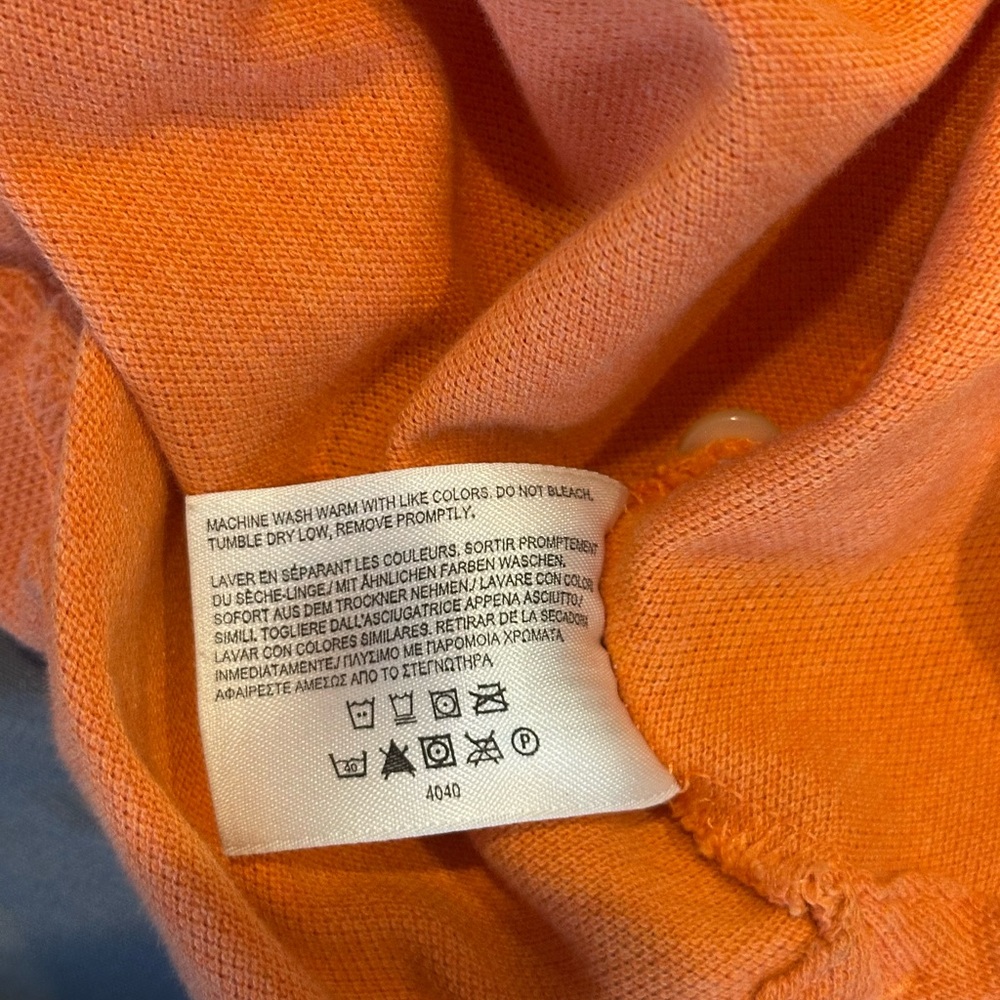 Brooks Brothers Vibrant‎ Orange Polo Shirt - Picture 4 of 5